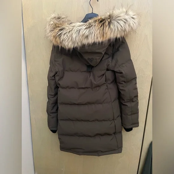 TNA Powder Parka Mid Dark Olive - Picture 9 of 9